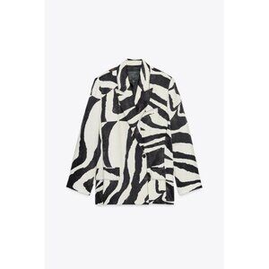ZW COLLECTION ANIMAL PRINT BLAZER